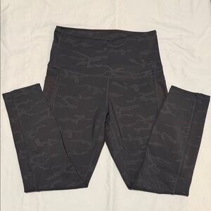 Grey Camouflage Leggings